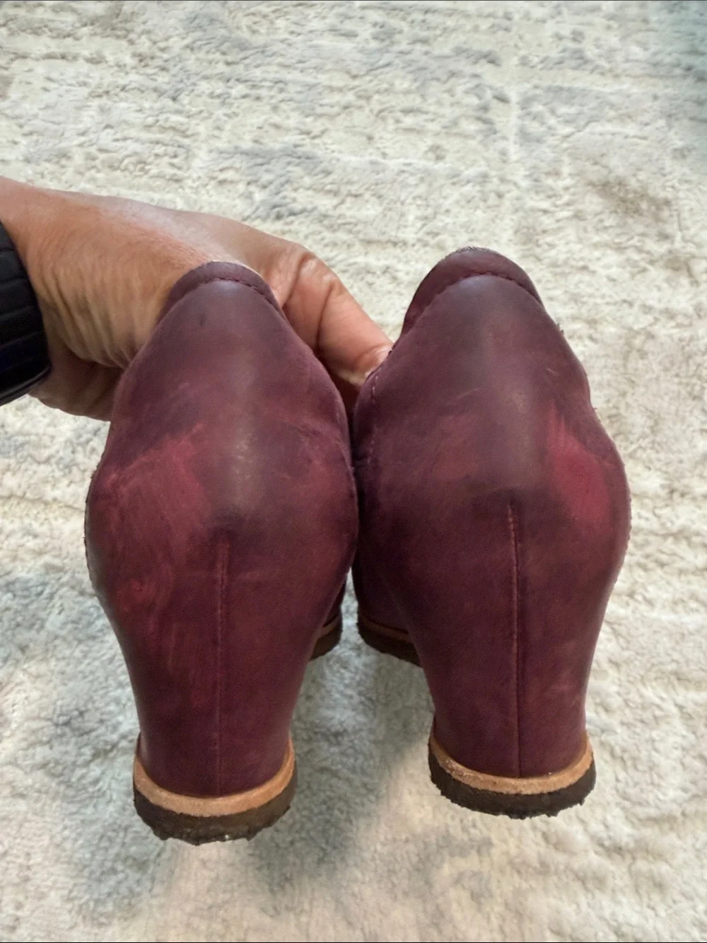 Earth Origins buckle pumps wear